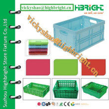 Caisse de logistique pliable en plastique